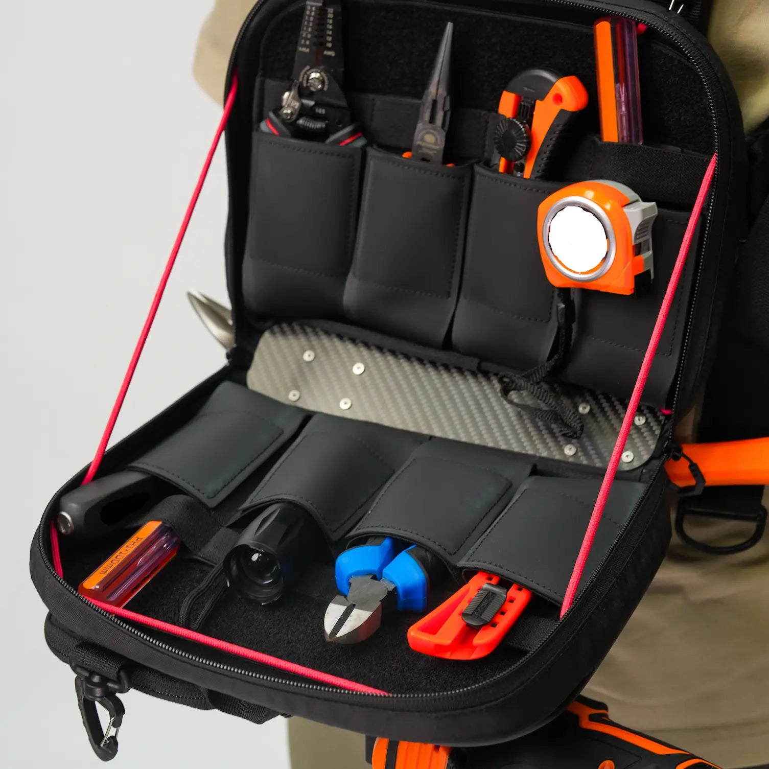 Low-Voltage Chest Tool Rig — Modular XPAC Workstation